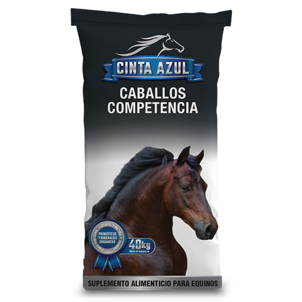 Cinta Azul Caballos de Competencia